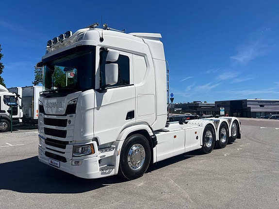 Scania R500 8x4*4 Tridem 26 T Hiab Lastväxlare Fullutrustad