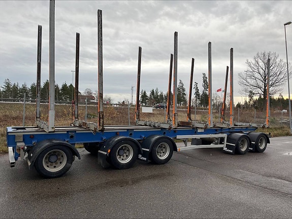Kilafors 5 axlad timmer vagn