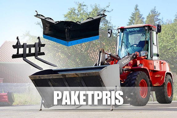 PAKETERBJUDANDE! HJULLASTARE VOLVO L 35 G