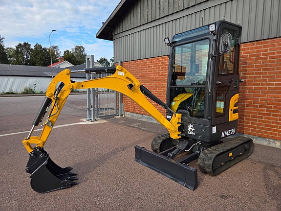 Minigrävare KIMA KMZ20 Ink redskap.