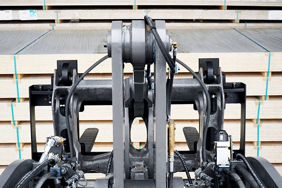 LS Hydrauliska pallgafflar 9000kg i lager, även 2200mm bredd