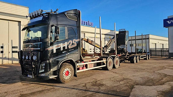Volvo FH 750 hk timmerekipage, keslakran.
