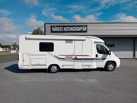 Adria Coral Axess 670 SLT Obs!! Endast 1.000mil Låga långbäddar