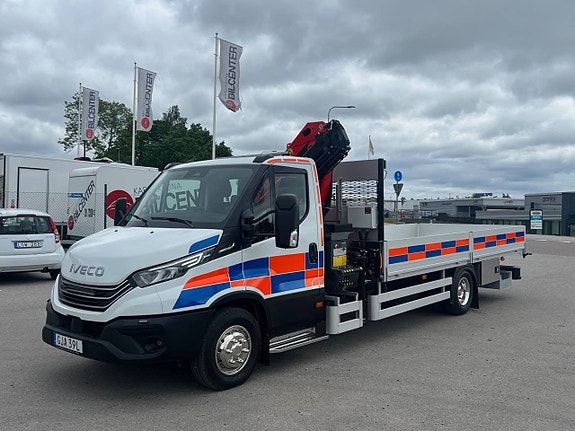 Ny Iveco Daily 72C18 A8 Kranbil Palfinger Kran Fullutrustad