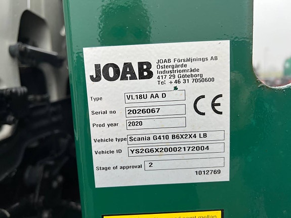 Scania G410 Liftdumper 6X2 Joab Next Gen 9 of 10
