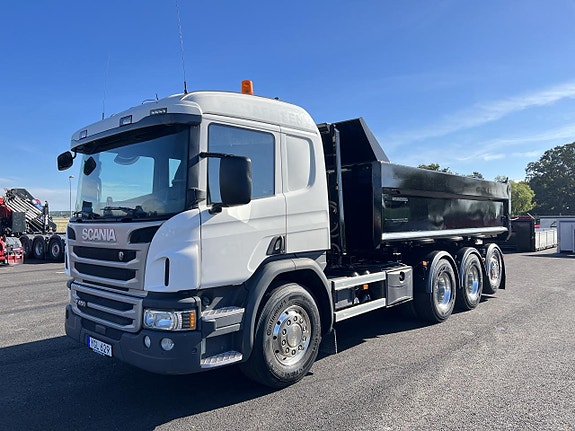 Scania P450 Tridem Joab Cameleont snabblås Bergflak