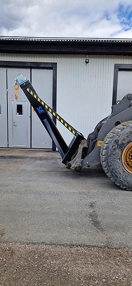 Mekanisk och hydraulisk kranarm med bra tiltvinkel 8 of 10