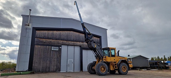 Mekanisk och hydraulisk kranarm med bra tiltvinkel 5 of 10