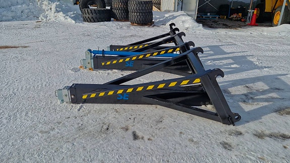 Mekanisk och hydraulisk kranarm med bra tiltvinkel 6 of 10