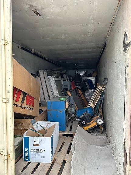 Container Förrådscontainer lastbilsskåp 15000kr+m 8 of 8