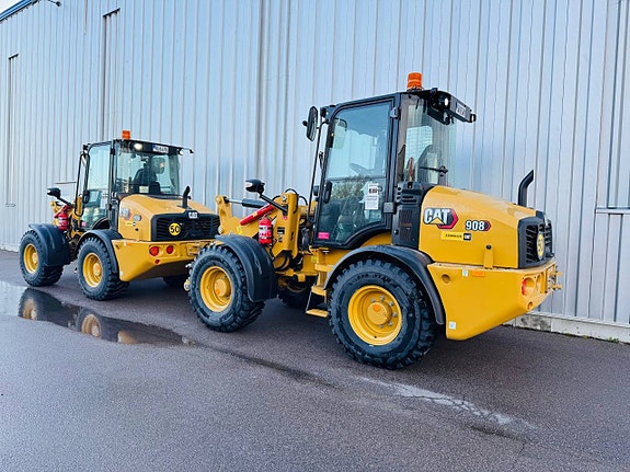 Cat 908 Next Gen / AC / BSS / 40 km/t / SNÖUTRUSTAD