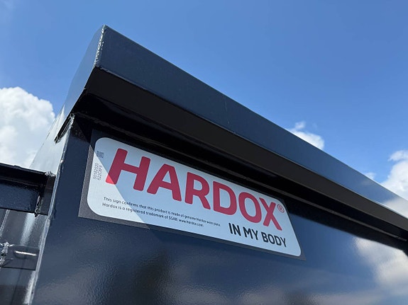 Hakarps - 35m3 skrotcontainer i Hardox 450 5/3 OMGÅENDE LEV 10 of 11