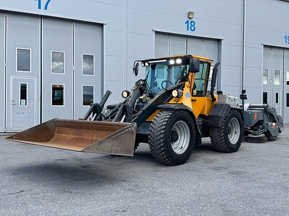 Hjullastare Wille 655E -2004 | Sopaggregat