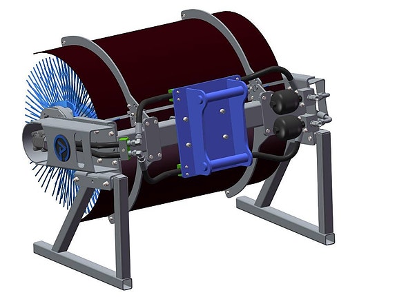 Sopvals för Grävmaskin