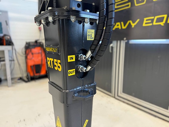 REWOLT RT55 Hydraulhammare 190kg (65,000:- +moms) 3 of 6