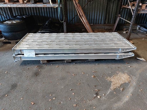 Aluminiumramper Fabriksnya Omgående leverans 5 of 9