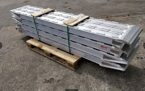 Aluminiumramper Fabriksnya Omgående leverans 6 of 9
