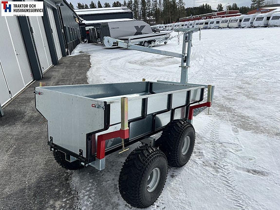 Övrigt Bronco Timmervagn med kran 4 of 4