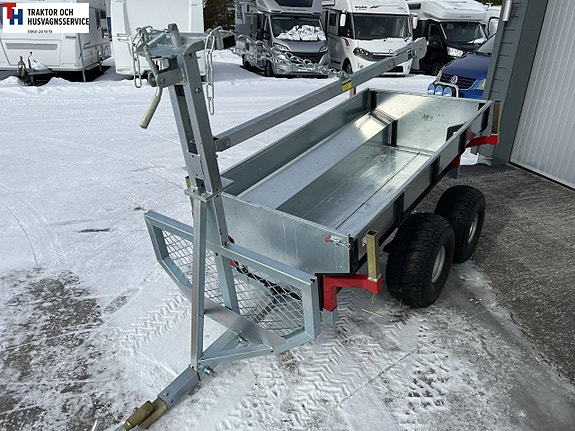 Övrigt Bronco Timmervagn med kran 2 of 4