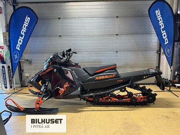 Polaris 9R Switchback Assault 146" 7S Drag Demo -25