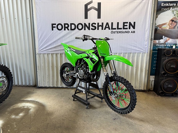Kawasaki KX85 NYSKICK/ 8 Tim/Moms/Låghjul