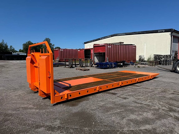 RQF Maskinflak - 7 meter, omvänd kil, 24 ton