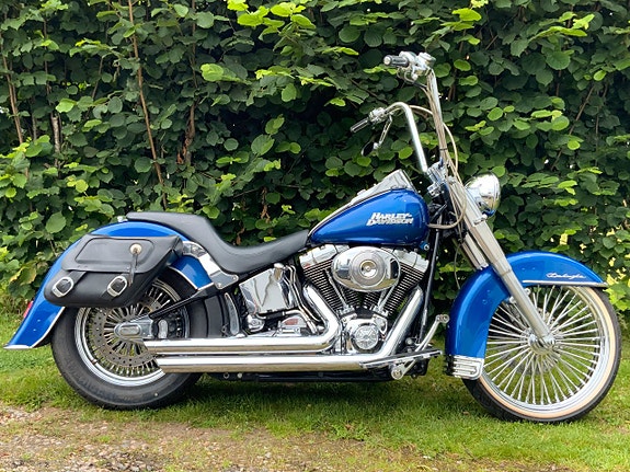 Harley-Davidson Deluxe Softail FLSTNI cholo