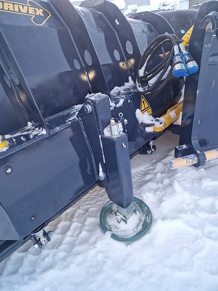 Drivex vikplog 400 cm med positiv skärvinkel, omg lev 10 of 12