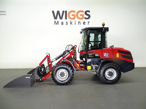 Yanmar V80-5 / 36km/t / Lastdemp / Centralsmörj