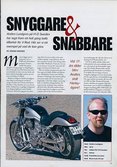 Harley-Davidson V-Rod 100 års anniv Probike special edition 19 of 27