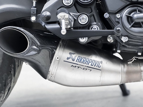 Yamaha MT-07 Akrapovic avgassystem|nybes|Garanti|hemlev 8 of 17
