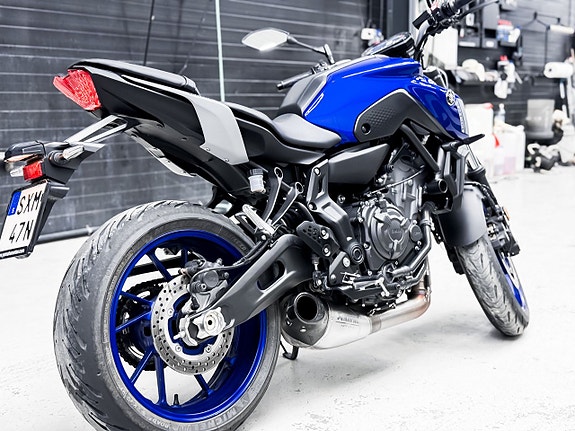 Yamaha MT-07 Akrapovic avgassystem|nybes|Garanti|hemlev 5 of 17