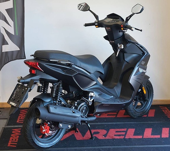 Moped Viarelli Forza mattsvart Klass 1 4 of 11