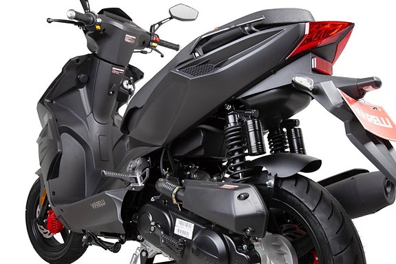 Moped Viarelli Forza mattsvart Klass 1 10 of 11