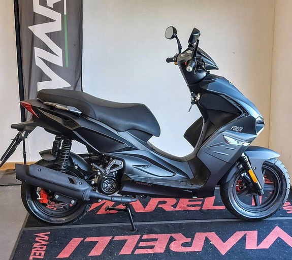 Moped Viarelli Forza mattsvart Klass 1 2 of 11