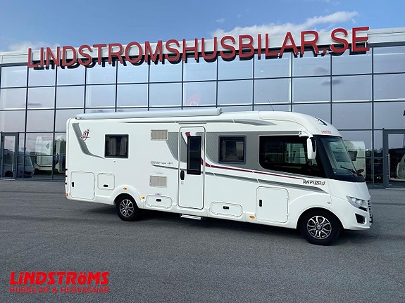 Rapido I165 150hk Automat Långbäddar med badrum bak