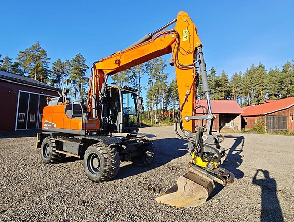 Doosan DX140-5, Fullutrustad, Twinhjul, Redskap 595.000kr