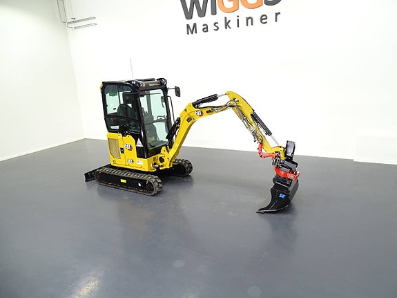 Cat 302CR - 22 / Rototilt R1 / S30 / 4-slang 4 of 7