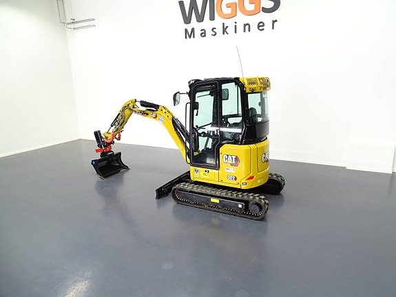 Cat 302CR - 22 / Rototilt R1 / S30 / 4-slang 3 of 7