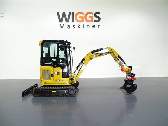 Cat 302CR - 22 / Rototilt R1 / S30 / 4-slang 2 of 7