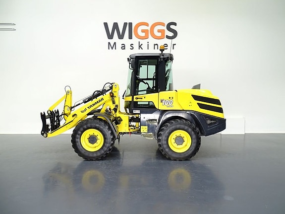 Yanmar V100-5 / 36km/h / Centralsmörj / Lastarmsfjädring