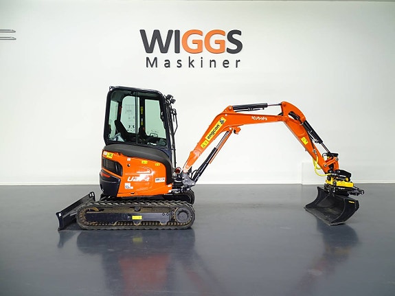 Kubota U27-4 / Engcon EC204 / Grip / S40 Microprop MIG2 2 of 7