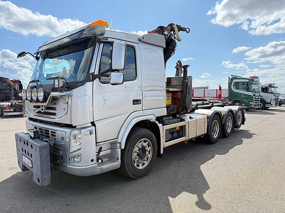 KRANVÄXLARE VOLVO FM460 TRIDEM FULL PLOGUTRUSTAD