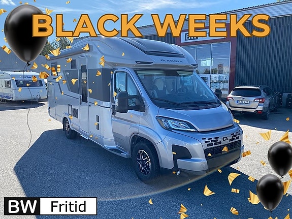Adria Matrix 670 SL 60Y Black Weeks-Solcell& Litium ingår!
