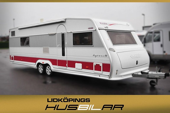 KABE ROYAL 780 ETDL KS Långbäddar Förtält Toa bak ALDE