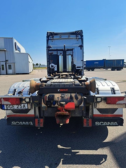 Scania R500  med HIAB lastväxlare 4 of 11