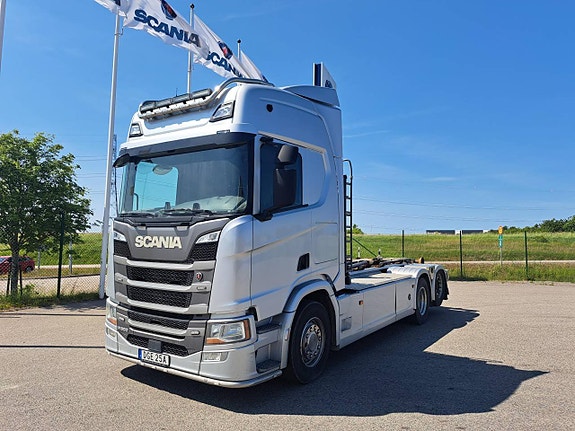 Scania R500  med HIAB lastväxlare