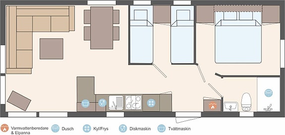MNAB Vita huset - nya modellen 42 m² 11 of 20