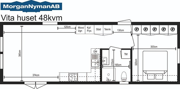 MNAB Vita huset - nya modellen 42 m² 20 of 20