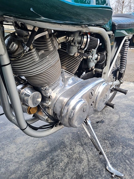 -- Norvin Vincent 1000cc Cafe racer 15 of 23